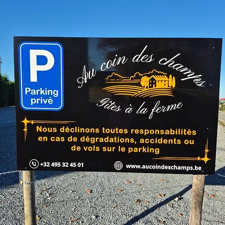Au Coin Des Champs - A La Ferme - Le Fenil بيت ضيافة 3*